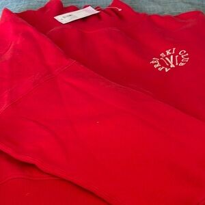 Red Ski Club Sweatshirt